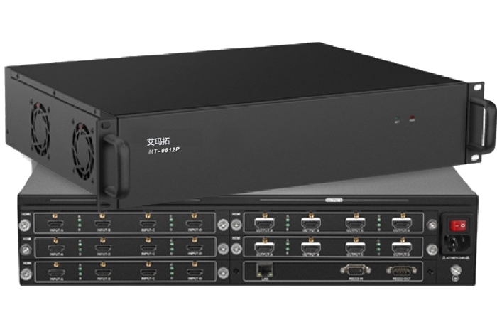 8进12出拼接处理器主机  MT-0812P