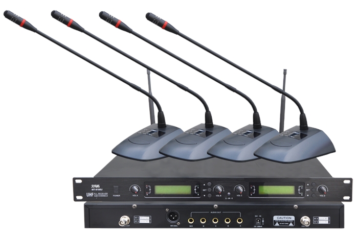 一拖四无线话筒 MT-8100U